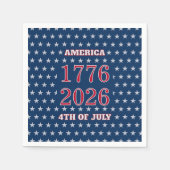 Semiquincentennial Star Spangled 250e 1776-2026 Servet (Voorkant)