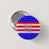 Semiquincentennial Stars & Stripes 250 Years Ronde Button 3,2 Cm (Voorkant /achterkant)