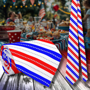 Semiquincentennial Stars & Stripes 250ste Stropdas