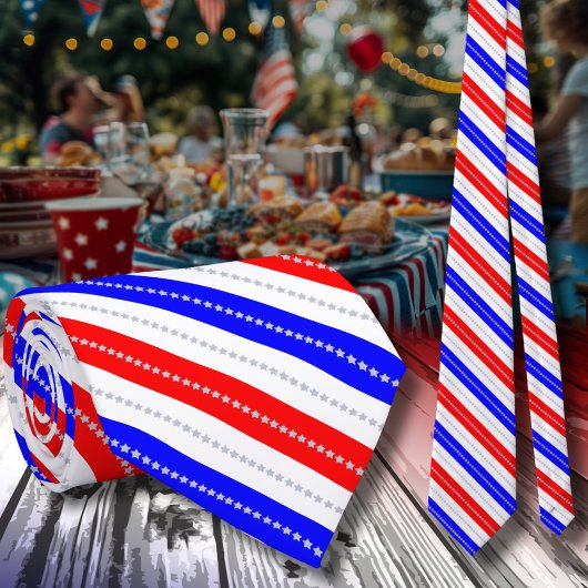 Semiquincentennial Stars & Stripes 250ste Stropdas