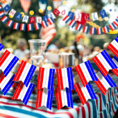 Semiquincentennial Stars & Stripes 250th Vlaggetjes