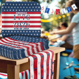 Semiquincentennial Stars Stripes America 1776 2026 Papieren Bordje