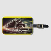 SemiTruck bagagelabel (Voorkant (horizontaal))