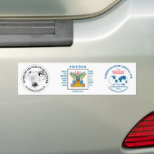Semjase Silver Star Center Bumpersticker (Op auto)