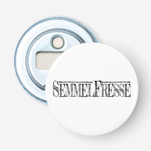 Semmelfresse Button Flesopener (Voorkant)