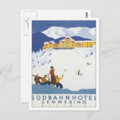 Semmering Austria Briefkaart (Voorkant / Achterkant)