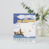 Semmering Austria Briefkaart (Staand voorkant)