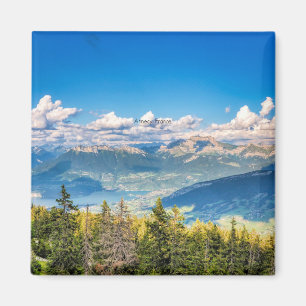 Semnoz, Annecy, Franse schilderachtig foto Magneet