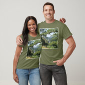 Semois Valley Uitzicht, Ardennes, België T-shirt (Unisex)