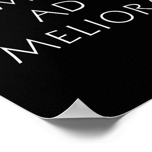 Semper en meliora poster (Hoek)