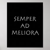 Semper en meliora poster (Voorkant)