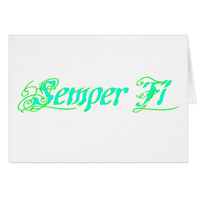 Semper Fi (Voorkant Horizontaal)