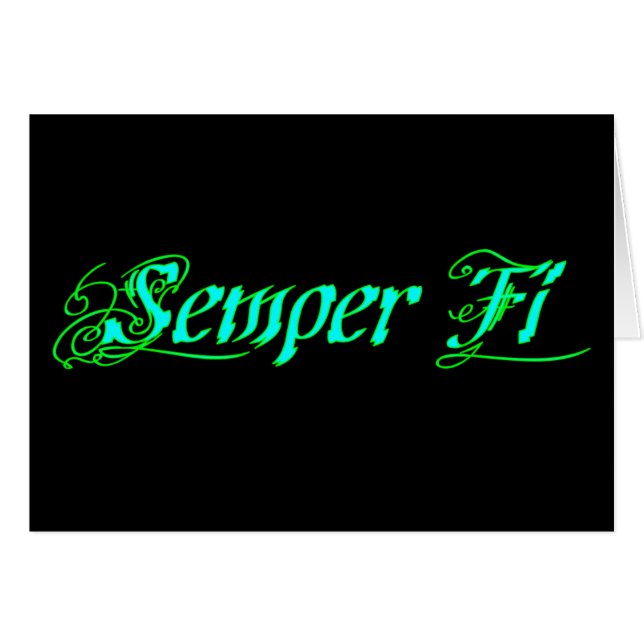 Semper Fi (Voorkant Horizontaal)