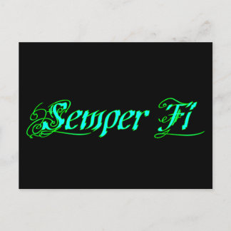 Semper Fi Briefkaart