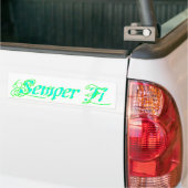 Semper Fi Bumpersticker (Op Truck)