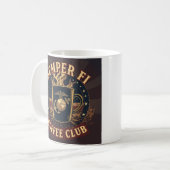 Semper Fi Coffee Club-beker Koffiemok (Voorkant links)