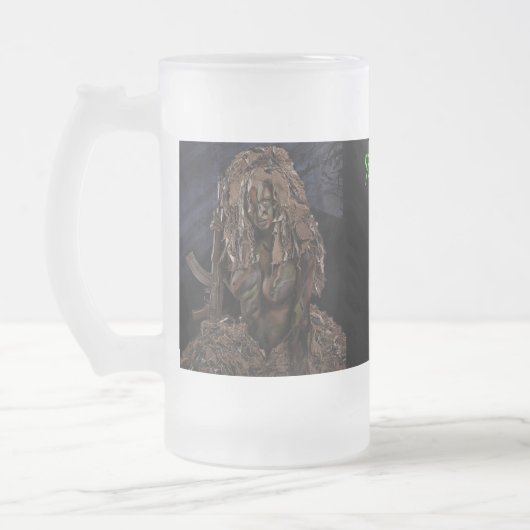 SEMPER FI DEVIL DOG MATGLAS BIERPUL (Links)