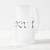 Semper-Fi-Mok Matglas Bierpul (Voorkant rechts)