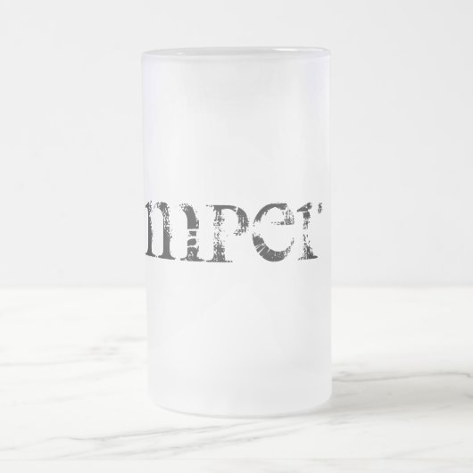 Semper-Fi-Mok Matglas Bierpul (Center)