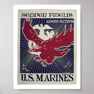 Semper-Fi-Poster Poster