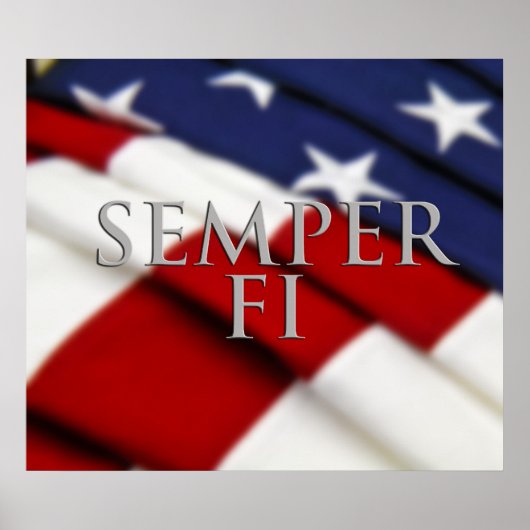 Semper-Fi-Poster Poster (Voorkant)