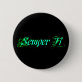 Semper Fi Ronde Button 5,7 Cm (Voorkant)