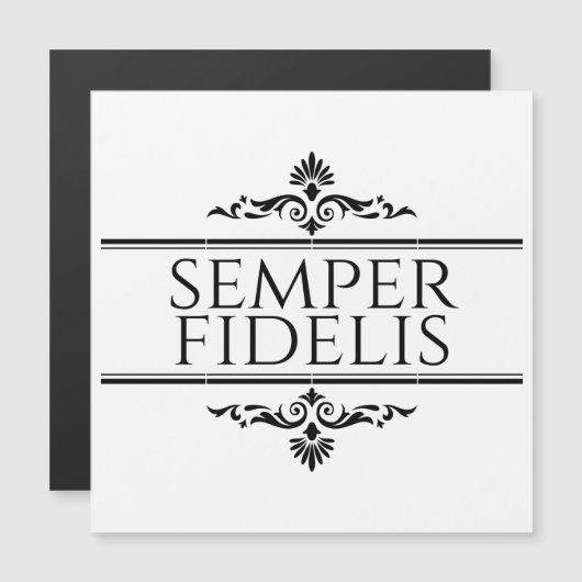 Semper Fidelis (Voorkant / Achterkant)
