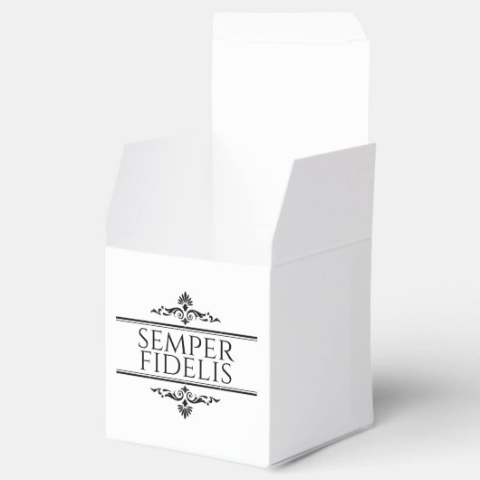 Semper Fidelis Bedankdoosjes (Geopend)