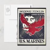 Semper Fidelis Briefkaart (Voorkant / Achterkant)
