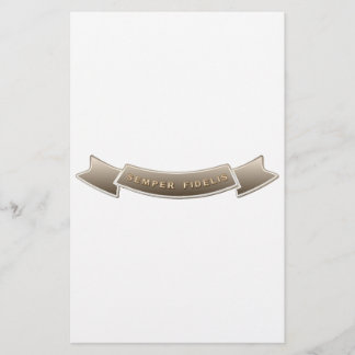 Semper Fidelis Briefpapier