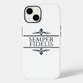 Semper Fidelis Case-Mate iPhone Case (Achterkant)