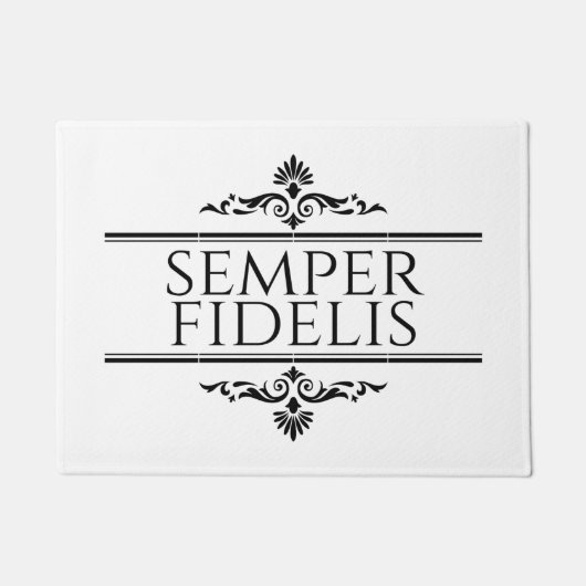 Semper Fidelis Deurmat (Voorkant)