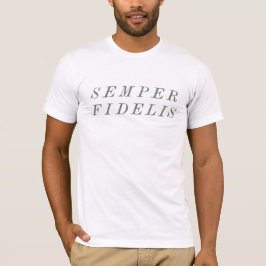 Semper Fidelis - Doopvont T-shirt