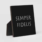 Semper Fidelis Fotoplaat (Voorkant)