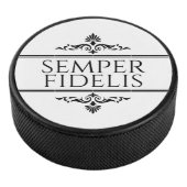 Semper Fidelis Hockey Puck (3/4)