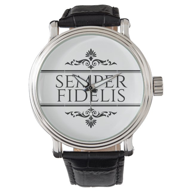 Semper Fidelis Horloge (Voorkant)