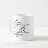 Semper Fidelis Koffiemok (Voorkant links)
