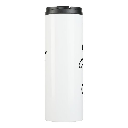 Semper Fidelis - Latijnse Woorden Thermosbeker (Achterkant)