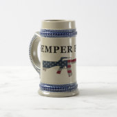 Semper Fidelis M16 Stein Bierpul (Voorkant links)