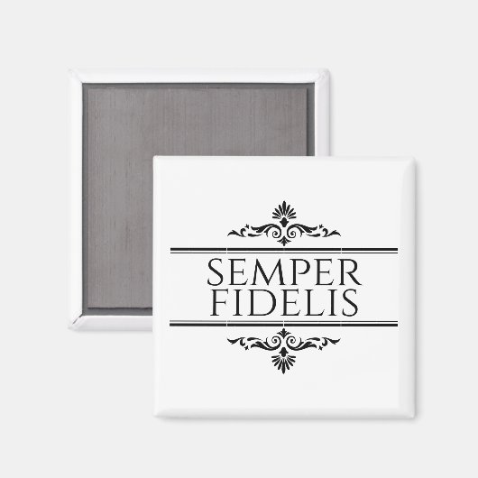 Semper Fidelis Magneet (Voorkant / Achterkant)