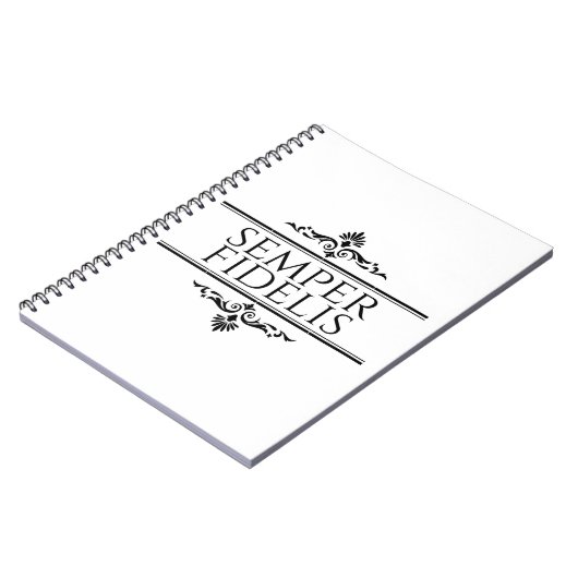 Semper Fidelis Notitieboek (Linkerzijde)