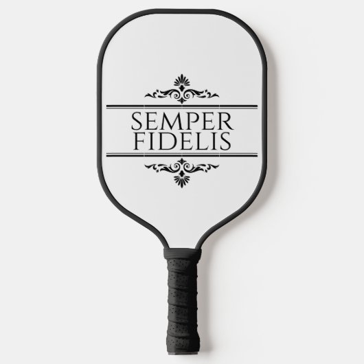 Semper Fidelis Pickleball Paddle (Voorkant)