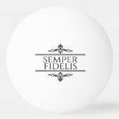 Semper Fidelis Pingpongbal (Voorkant)