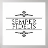 Semper Fidelis Poster (Voorkant)