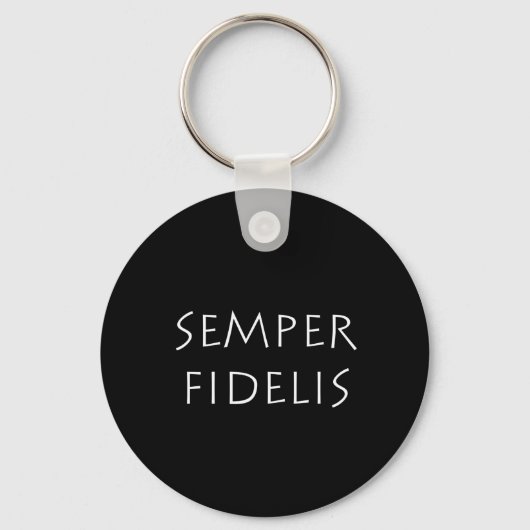 Semper Fidelis Sleutelhanger (Voorkant)