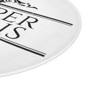 Semper Fidelis Snijplank (Hoek)