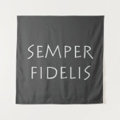 Semper Fidelis Wandkleed (Voorkant)