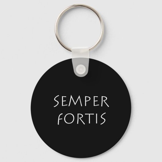 Semper fortis sleutelhanger (Voorkant)