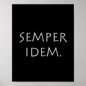 Semper-Idem Poster (Voorkant)
