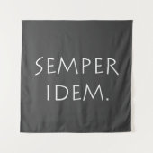 Semper-Idem Wandkleed (Voorkant)
